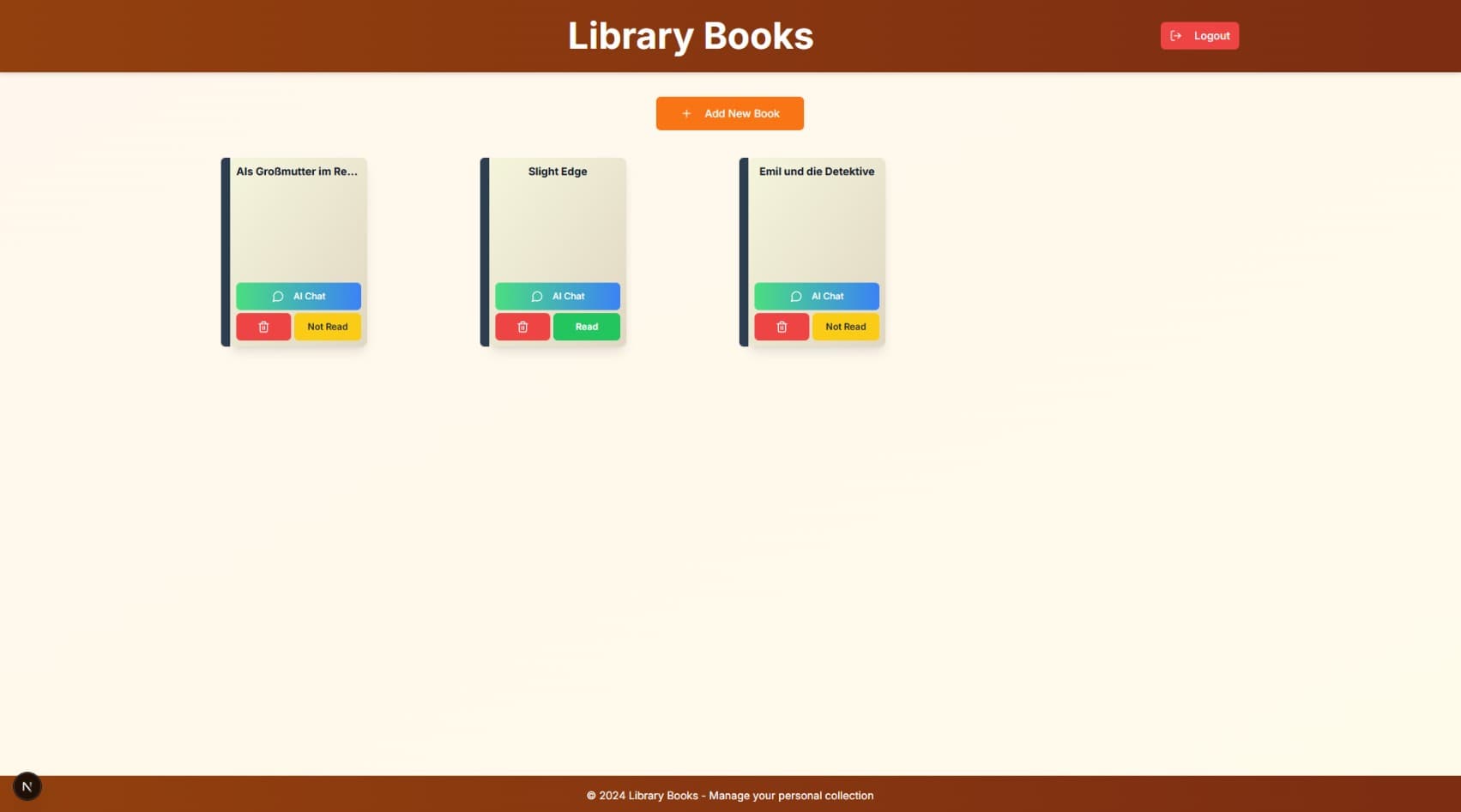 ShelfSense: Intelligent Book Management screenshot